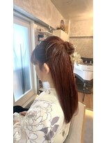 サーディースリーエーカーズヘアスタジオ(33Acers Hair Studio)&nbsp;カチモリハーフアップ