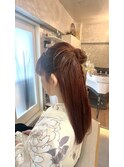カチモリハーフアップ