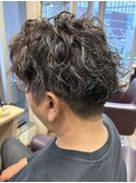 ハイライト×パーマ