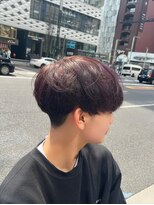 ヘアモード キクチ 銀座店&nbsp;銀座　理容室　デザインカラー　メッシュカラー