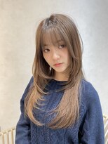 似合わせカット髪質改善縮毛矯正メルティカラーフェミニンロング