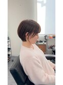 《廣瀬竜也》耳掛け丸みショート