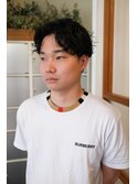 men's ラフウェーブパーマ《諸星》