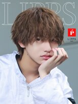 リップス 天神(LIPPS)&nbsp;【LIPPS】天神メンズツーブロックマッシュミルクティーベージュ