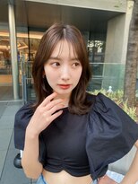 コア銀座メゾン(COA GINZA Maison)&nbsp;髪質改善レイヤーカット前髪カット顔周りレイヤー暗めカラー銀座