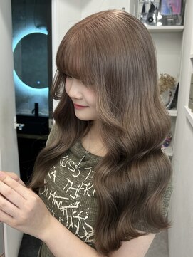 ペレ 渋谷(PELE) ミディアムヘア/暗めカラー/グランマッシュ/渋谷