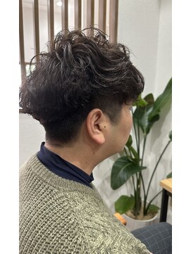 メンズ　パーマスタイル【門前仲町/越中島/月島/髪質改善】