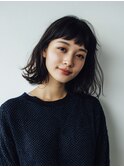 赤羽駅オリーブグレーココアベージュ小顔