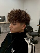 リッチブランドアンドコー(Rich Brand&Co)&nbsp;スパイキーショート　フェード　スペインカール　ルーズパーマ