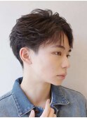 流行りの爽やか短髪スタイル【フェザーショート】