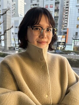 リム(LIM) デジタルパーマのボブスタイル