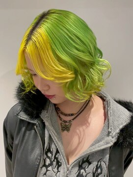 ベレーザ 渋谷(BELEZA) 18133ハイブリーチルーツカラーレイヤーアンブレラカラー