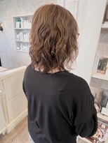 キャアリー(Caary) 福山美容室caaryケアパーマウルフミディイルミナカラー40代50代