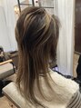 サロン ド ルア 西葛西(Salon de.Lua)&nbsp;ウルフなハイレイヤー手入れが簡単で一度はやってみたいスタイル