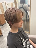 シアエミュー 新越谷店(SHEER emu) ハイトーンマッシュウルフ