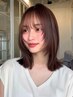 【大人女性向け*白髪染め可】カット＋カラー＋エヌドット3Stepトリートメント