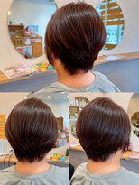 エメールヘア(aimere hair)&nbsp;植物性香草カラーで叶える艶髪ショートボブ