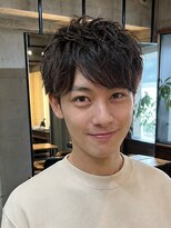ローム(Rome)&nbsp;メンズパーマニュアンスパーマツイストスパイラル毛流れ