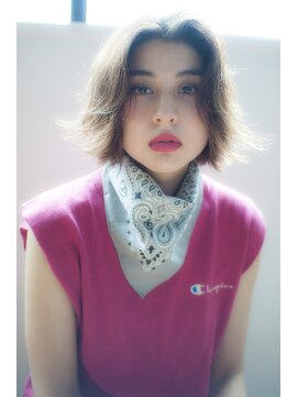 ホーミートウキョウ(HOMIE TOKYO) 渋谷 イルミナカラー×ケアブリーチ×ハイライト×TOKIO