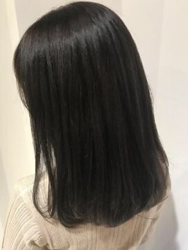 ヘアーフュージョンイザワ 黒髪