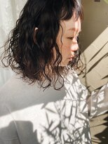 ツール ヘアプラスライフ ラボ(TOOL hair+life lab.) TOOL カーリーパーマ　ミディアム