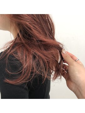 ガーランドウメダ(Garland umeda) オレンジカラー×韓国ヘア