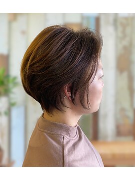 ヘアー アンアン(Hair AnAn) Instaトレンド☆丸みショートボブ