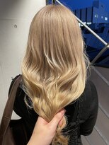 ゲーム 吉祥寺店(GAME)&nbsp;ミルクティーブロンド/ダブルカラー/ケアブリーチ/髪質改善/原宿