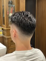 ヒロギンザバーバーショップ 神楽坂店(HIRO GINZA BARBER SHOP)&nbsp;スキンフェード ×サイドパート