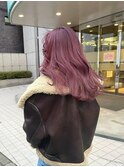 【ケイ】#韓国風ヘア #ピンクヘア