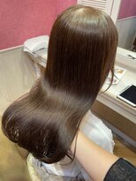 ロンド フィーユ(Lond fille)&nbsp;momo ブリーチなしダブルカラー☆まろベージュ♪