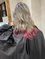 サニー 渋谷(SUNNY) バレイヤージュショコラアッシュハイライトグレージュカラー