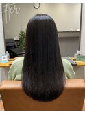 髪質改善ストレート