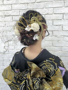 ハチ(HACHI) オーダー数１の成人式ヘアセット