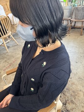 ウィークエンド(WEEKEND) ブリーチなしダブルカラー+カット+トリートメント【￥13800】