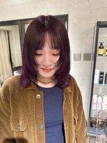 パーク(PARK)&nbsp;顔まわりカット顔まわりレイヤーカットマッシュウルフレイヤー