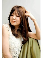 ソルファ 下赤塚(SOLFA) [SOLFA/下赤塚駅/髪質改善/白髪染め]ナチュラルセミディ