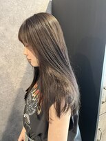 シック(chic.)&nbsp;ブリーチなし透明感カラー/くすみカラーオリーブベージュ