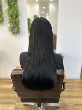 リンク(Link Hair&Spa) 【Linkはんぞー】前髪/黒髪/ワンレン/髪質改善/ブルーブラック