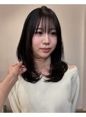 韓国ヘア/丸みレイヤー