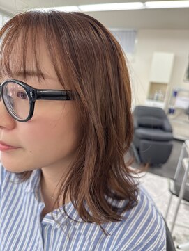 サロンドニケ 季節カラー　秋色で柔らかブラウン