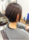 白髪染め/髪質改善/中野/ボブショート ビフォアー＆アフター