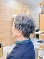 ヒート トウキョウ 目黒店(HEAT TOKYO)&nbsp;ツイスパセンターパートマッシュ波巻きパーマメンズ目黒