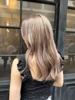 フィル 横浜(fil) ロングレイヤー_ミルクグレージュ
