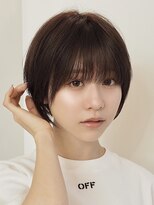 ローネス ギンザ(LONESS ginza)&nbsp;ショートボブ/グレージュ/丸みショート/くびれショート/銀座