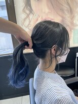 ヘアーデザイン ジェルム(Hair Design germe)&nbsp;ブルーエンドカラー #しのだスペシャル