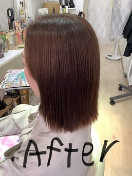 カラーガーデン(Color-garden) 全体染め／おしゃれ染め／アロマスパ(25分)【白髪率5%未満】