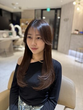 カインド 南青山(hair&make up KIND) ワンカールワイドバング艶カラー