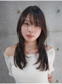 池袋HOLON【レイヤーカット/ハッシュカット/セミロング】