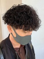 ジーニー 新百合ヶ丘(Genie)&nbsp;フェザーパーマサーフカール刈り上げセンターパート